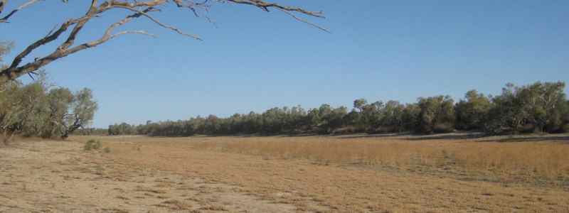 Simpson Desert: Eyre Creek on the way to Sturt's entrance to hell